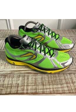 Newton Gravity IV Running Shoes Lime Green Silver Men's Size 8